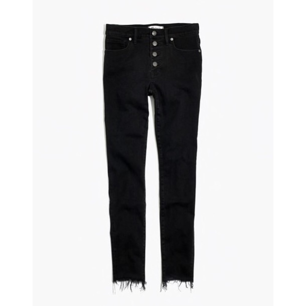 Madewell 9” HR Berkeley Wash Button Fly Sz 25